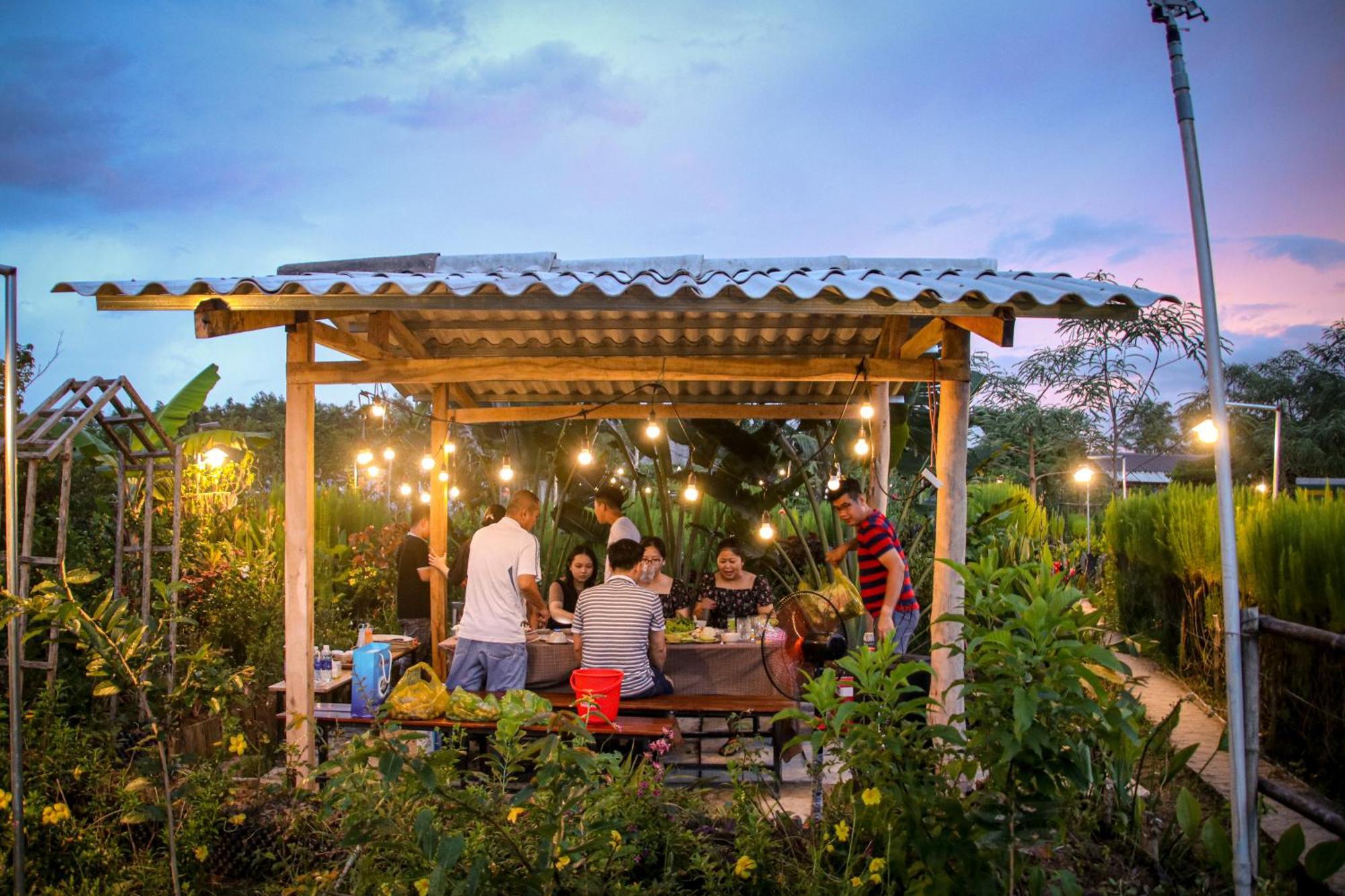 Bungalow - Farmstay Hoa Rung U Minh Cà Mau Esterno foto